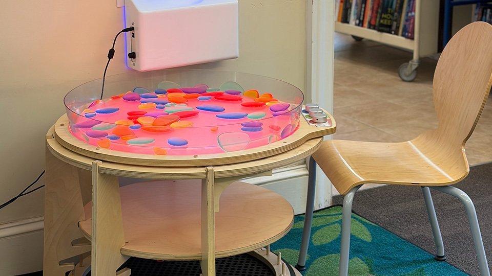 Davidson Library Light Table