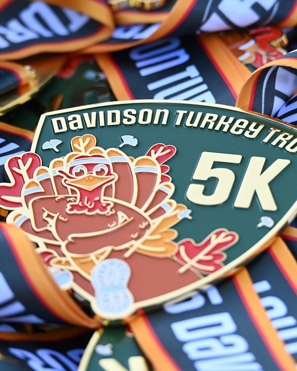 Davidson Turkey Trot Medal