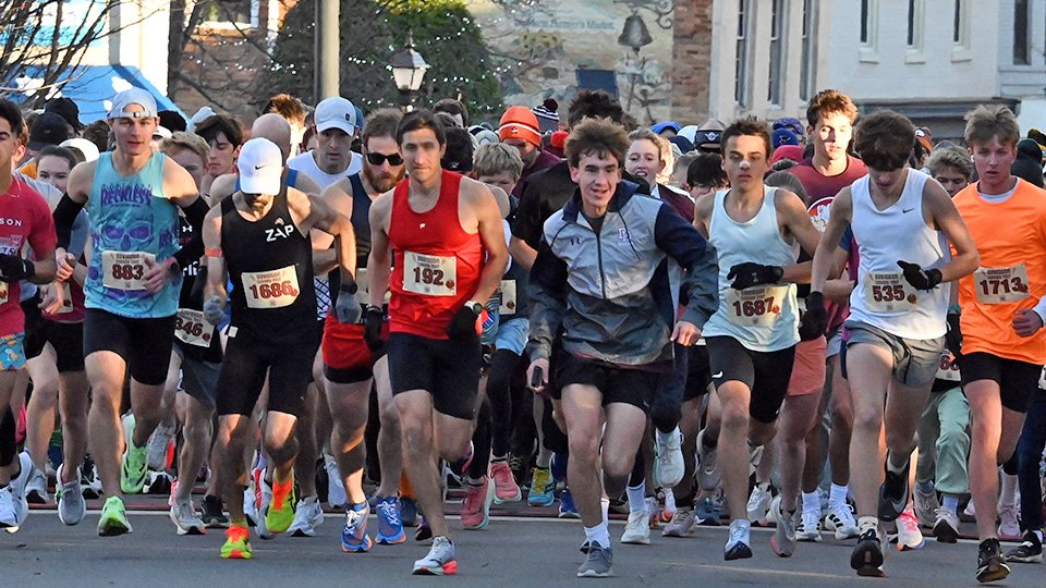 Davidson Turkey Trot Race Start