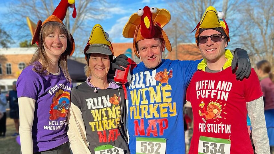 Davidson Turkey Trot Medals